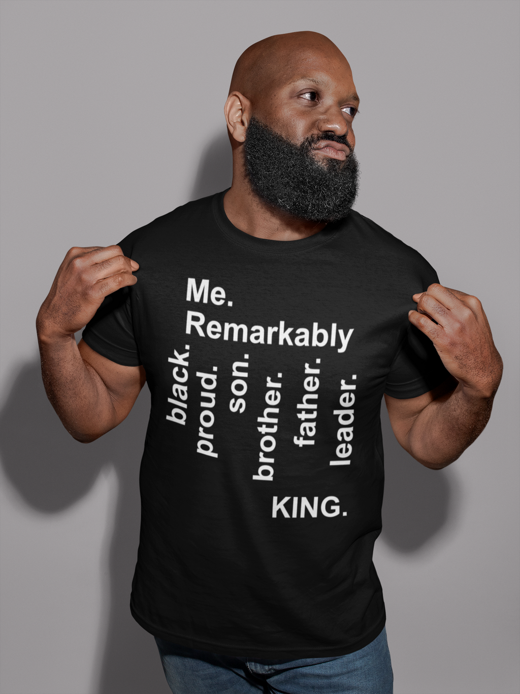 Me. Remarkably...BLACK...King.